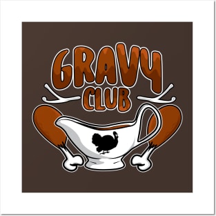 Gravy Club Thanksgiving Fun Posters and Art